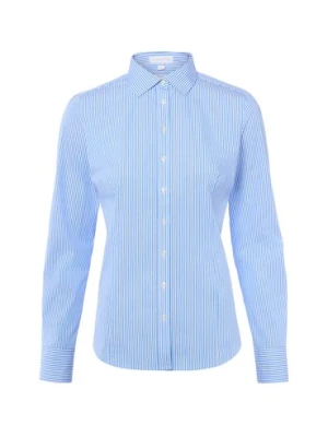 brookshire Bluzka damska Kobiety Bawełna niebieski w paski,