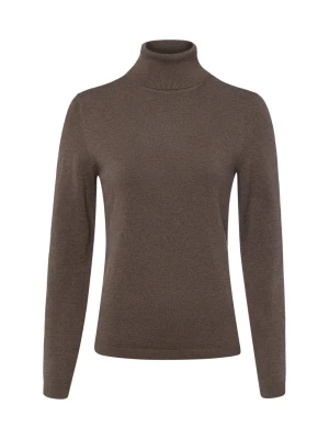 brookshire bluzka z golfem Kobiety Bawełna (100%) brązowy