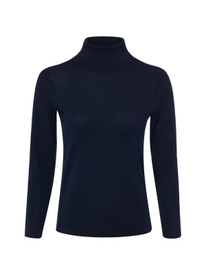 brookshire bluzka z golfem Kobiety Wełna merino niebieski
