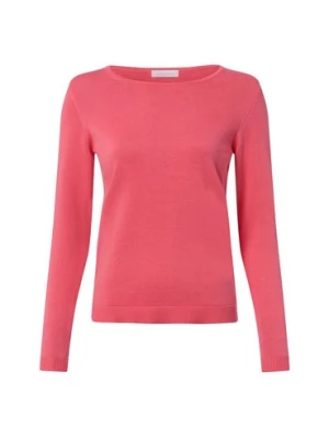 brookshire Damska dzianinowa koszulka z długim rękawem Kobiety Bawełna wyrazisty róż jednolity,