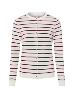 brookshire Kardigan damski Kobiety Bawełna biały|różowy|wielokolorowy w paski,