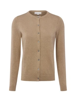 brookshire Kardigan damski Kobiety Bawełna brązowy marmurkowy,