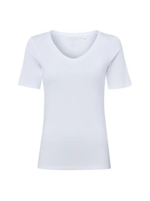 brookshire Koszulka damska Kobiety Bawełna (100%) biały jednolity,