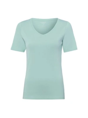 brookshire Koszulka damska Kobiety Bawełna (100%) zielony jednolity,