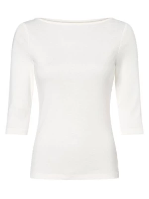 brookshire Koszulka damska Kobiety Bawełna biały jednolity,