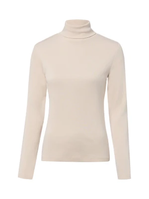 brookshire koszulka z długim rękawem Kobiety Bawełna (100%) beżowy