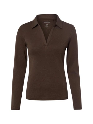 brookshire Koszulka z długim rękawem Kobiety Bawełna (100%) brązowy