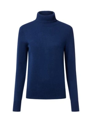 brookshire Sweter damski Kobiety Wełna niebieski jednolity,