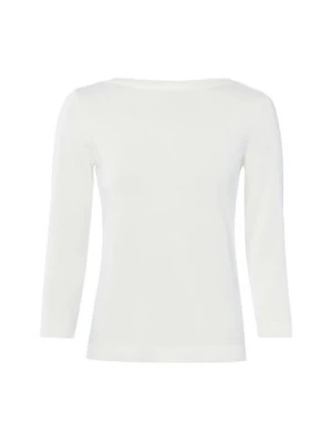 brookshire Sweter damski z dzianiny Kobiety Bawełna (100%) biały jednolity,