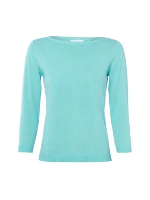 brookshire Sweter damski z dzianiny Kobiety Bawełna (100%) niebieski jednolity,