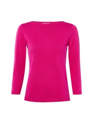 brookshire Sweter damski z dzianiny Kobiety Bawełna (100%) wyrazisty róż jednolity,