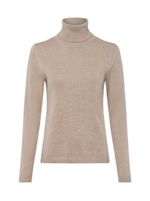 brookshire Sweter damski z dzianiny Kobiety Bawełna beżowy marmurkowy,