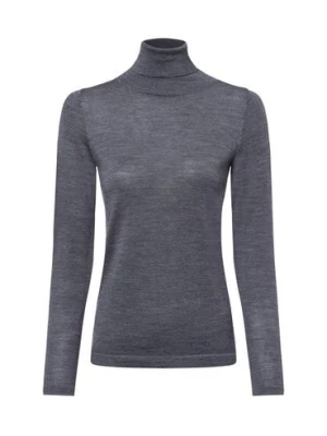 brookshire Sweter damski z dzianiny Kobiety Wełna szary jednolity,