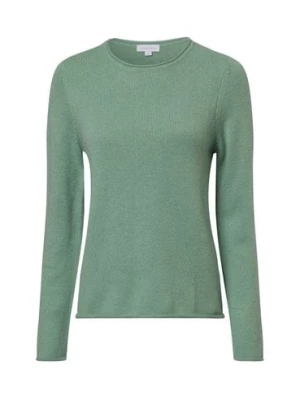 brookshire Sweter damski z dzianiny Kobiety Wełna zielony jednolity,