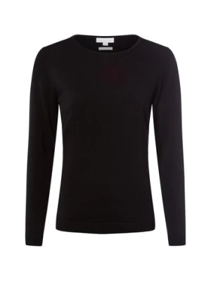 brookshire Sweter z dzianiny DAmen Kobiety drobna dzianina czarny jednolity,