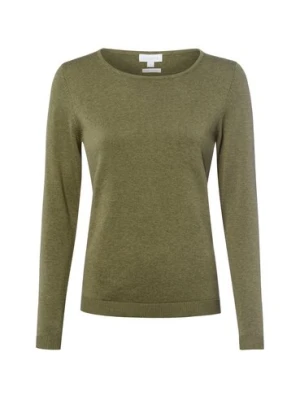 brookshire Sweter z dzianiny DAmen Kobiety drobna dzianina zielony marmurkowy,