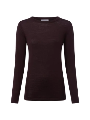brookshire Sweter z dzianiny merino Kobiety Wełna brązowy