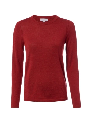 brookshire Sweter z dzianiny merino Kobiety Wełna pomarańczowy