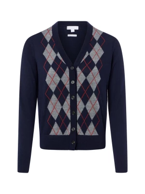 brookshire sweter z wełny merynosowej Kobiety Wełna merino niebieski