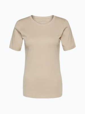 brookshire T-shirt damski Kobiety Bawełna biały jednolity,