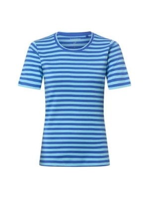 brookshire T-shirt damski Kobiety Bawełna niebieski w paski,