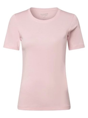 brookshire T-shirt damski Kobiety Bawełna różowy jednolity,