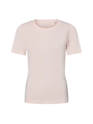 brookshire T-shirt damski Kobiety Bawełna różowy jednolity,