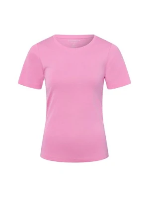 brookshire T-shirt damski Kobiety Bawełna różowy jednolity,