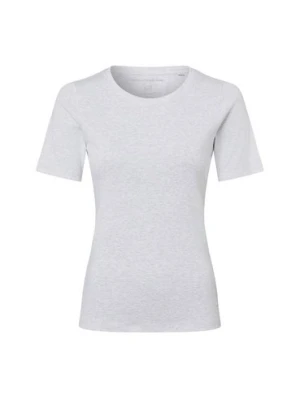 brookshire T-shirt damski Kobiety Bawełna szary marmurkowy,