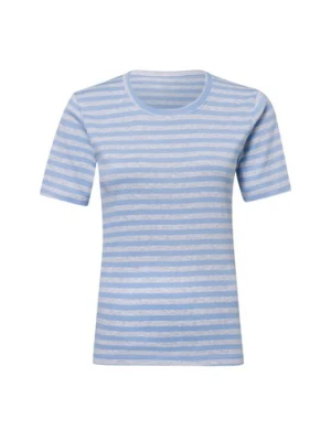 brookshire T-shirt damski Kobiety Bawełna szary|srebrny w paski,
