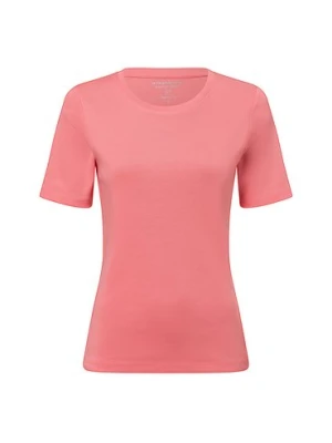brookshire T-shirt damski Kobiety Bawełna wyrazisty róż jednolity,