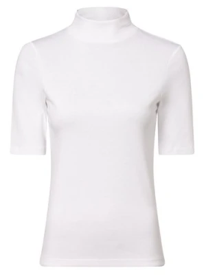 brookshire T-shirt damski Kobiety Dżersej biały jednolity,