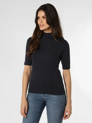 brookshire T-shirt damski Kobiety Dżersej niebieski jednolity,