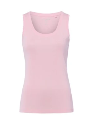 brookshire Top damski Kobiety Bawełna różowy jednolity,