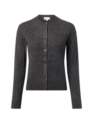 brookshire Wełniany kardigan damski Kobiety Wełna szary marmurkowy,