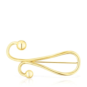 Broszka Plump Wykonana Ze Srebra Vermeil - Tous