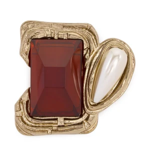 Broszka Weekend Max Mara Large 2525756075650 Złoty