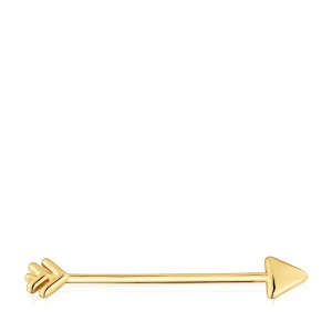 Broszka Ze Srebra Pokrytego 18-Karatowym Złotem Tous Flechazo - Tous