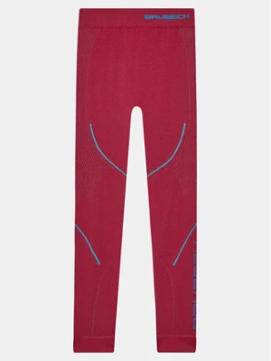 Brubeck Bielizna termoaktywna dolna LE1211K Bordowy Slim Fit