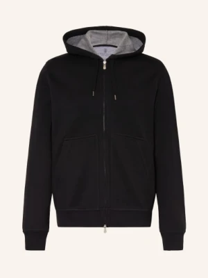 Brunello Cucinelli Bluza Rozpinana schwarz