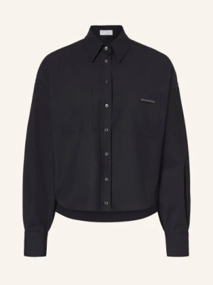 Brunello Cucinelli Bluzka blau