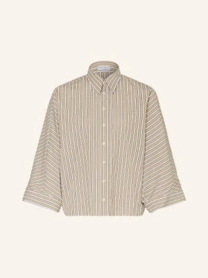 Brunello Cucinelli Bluzka Oversize Z Rękawami 3/4 beige