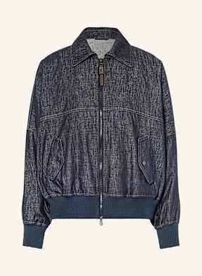 Brunello Cucinelli Bluzon Jeansowy blau