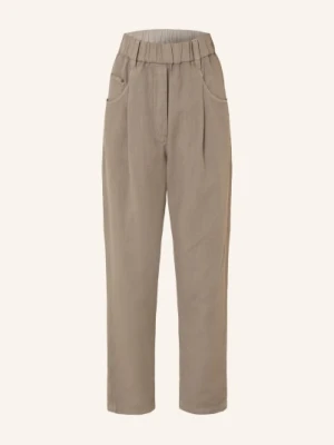 Brunello Cucinelli Dżinsy Typu Mom Jeans braun