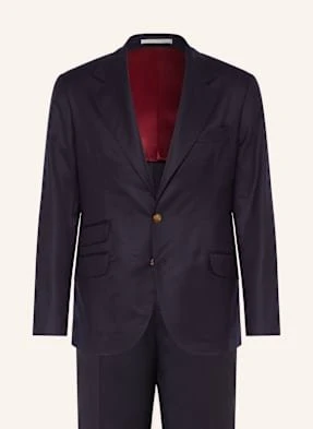 Brunello Cucinelli Garnitur Slim Fit blau