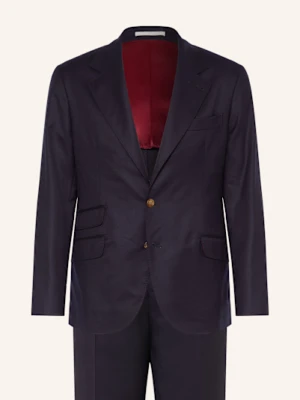 Brunello Cucinelli Garnitur Slim Fit blau