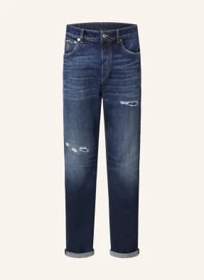 Brunello Cucinelli Jeansy Extra Slim Fit blau