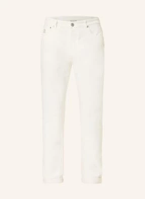 Brunello Cucinelli Jeansy Leisure Fit weiss