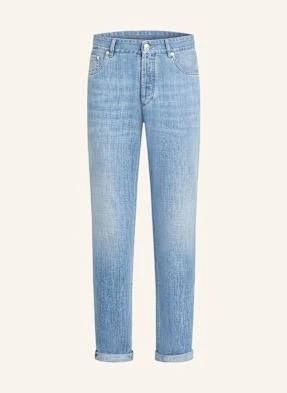 Brunello Cucinelli Jeansy Regular Fit blau
