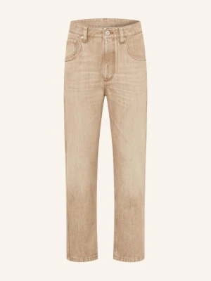 Brunello Cucinelli Jeansy Straight beige